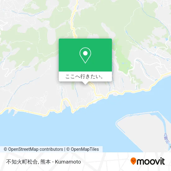 不知火町松合地図