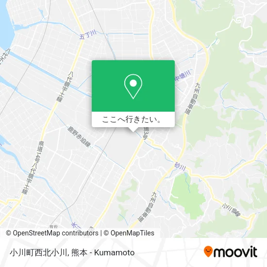 小川町西北小川地図