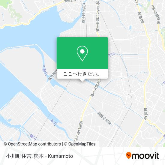 小川町住吉地図
