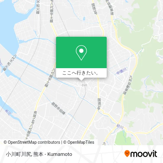 小川町川尻地図