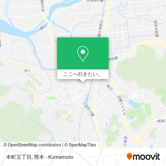 本町五丁目地図