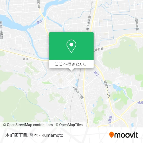 本町四丁目地図