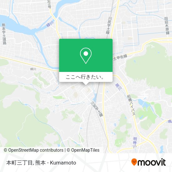 本町三丁目地図