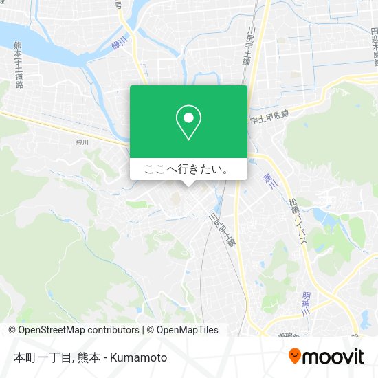 本町一丁目地図