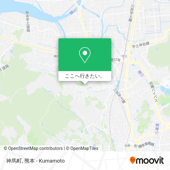神馬町地図