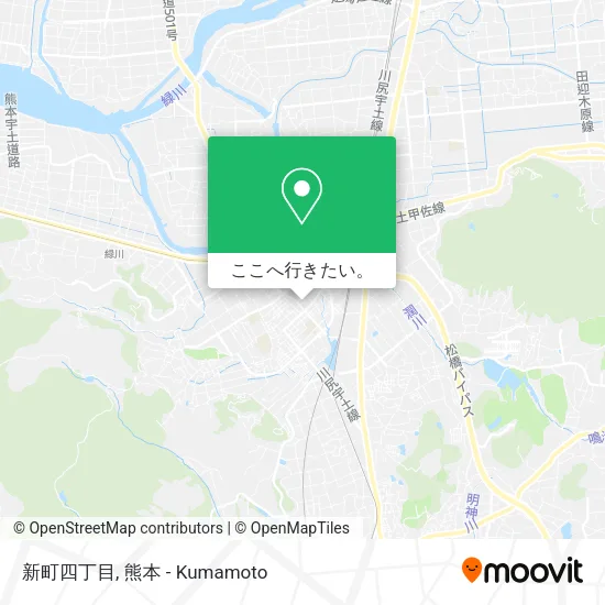 新町四丁目地図