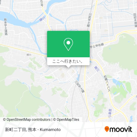 新町二丁目地図
