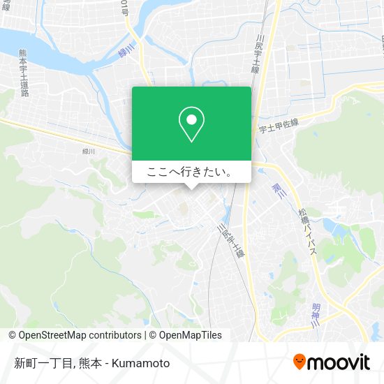 新町一丁目地図