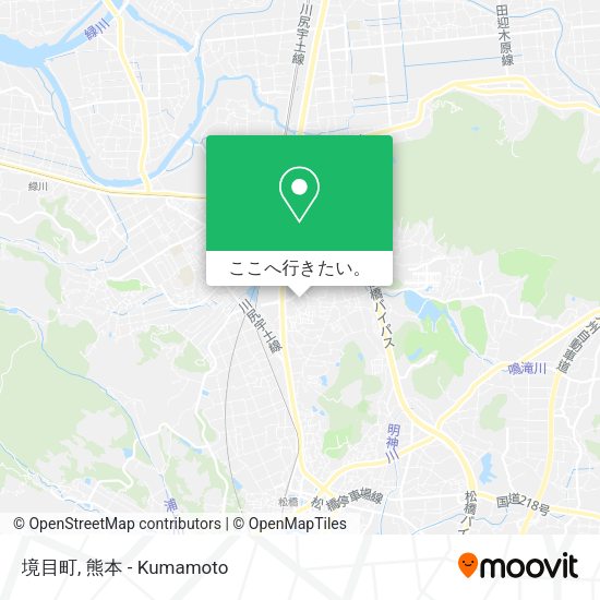 境目町地図