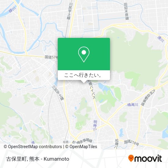 古保里町地図
