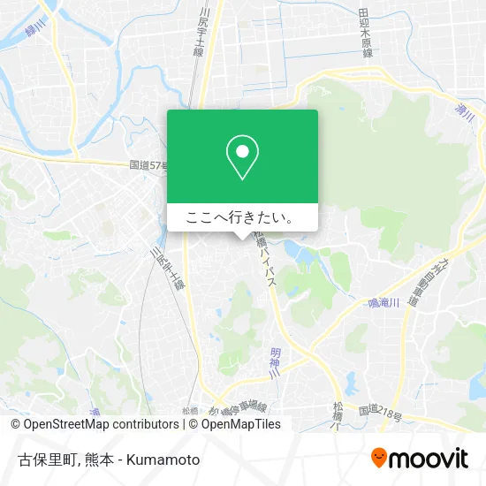 古保里町地図