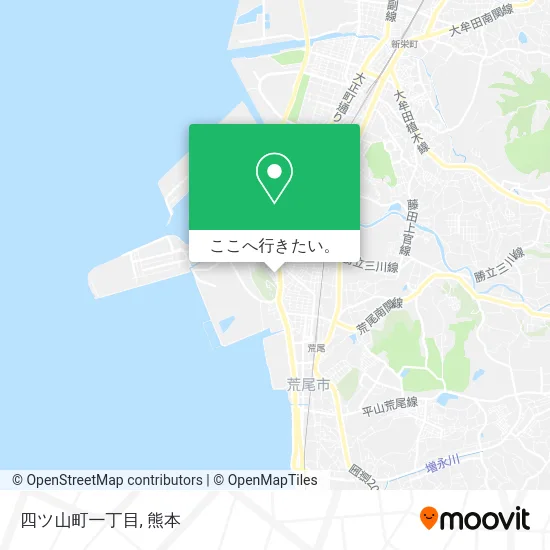 四ツ山町一丁目地図