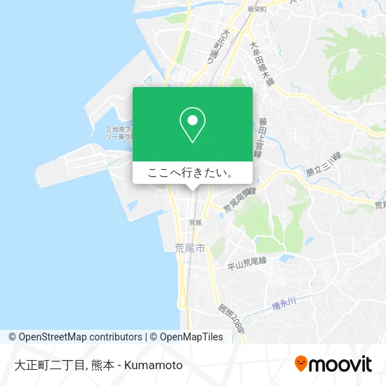 大正町二丁目地図