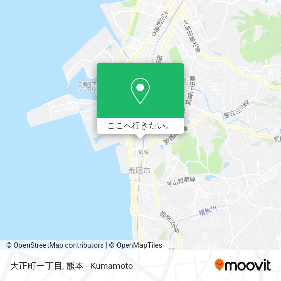大正町一丁目地図