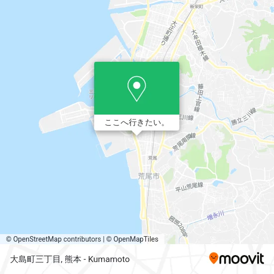 大島町三丁目地図