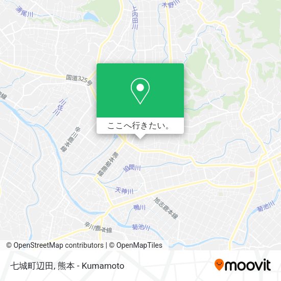 七城町辺田地図