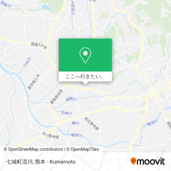 七城町流川地図