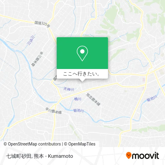 七城町砂田地図