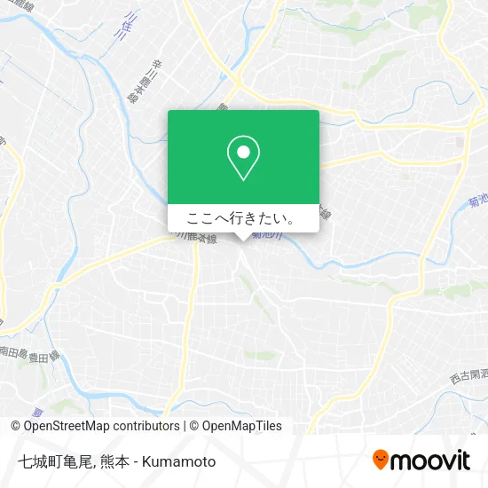 七城町亀尾地図