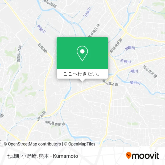 七城町小野崎地図
