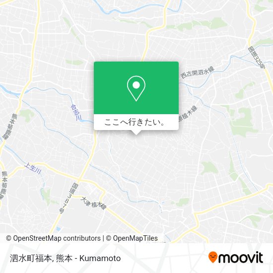 泗水町福本地図