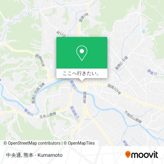 中央通地図