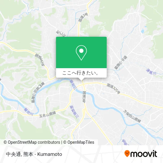 中央通地図