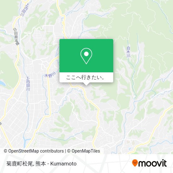 菊鹿町松尾地図