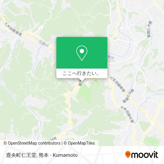 鹿央町仁王堂地図