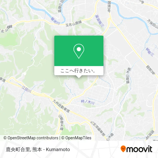 鹿央町合里地図