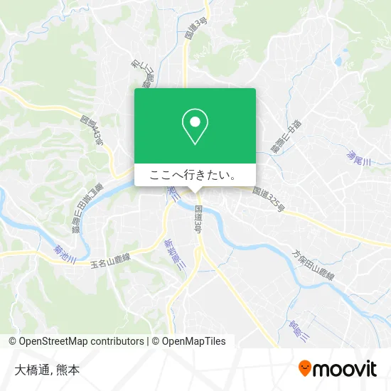 大橋通地図