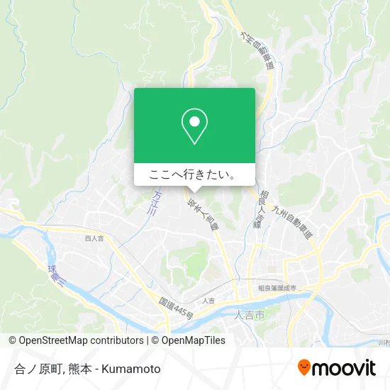 合ノ原町地図
