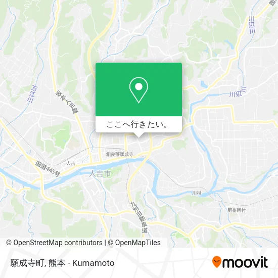 願成寺町地図