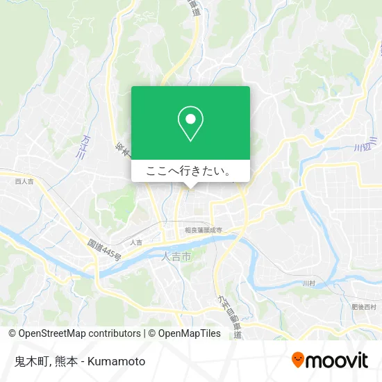 鬼木町地図