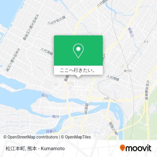 松江本町地図