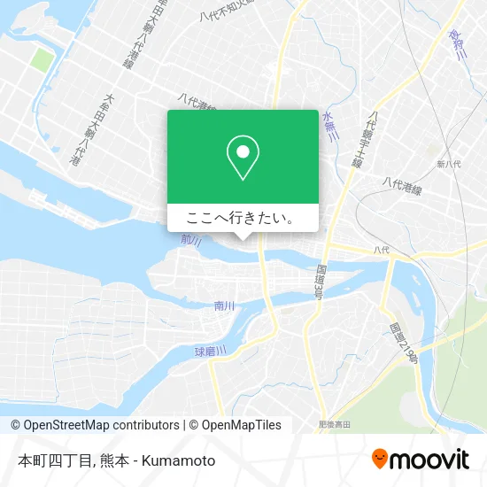 本町四丁目地図