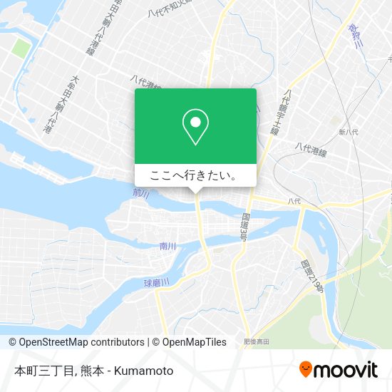 本町三丁目地図