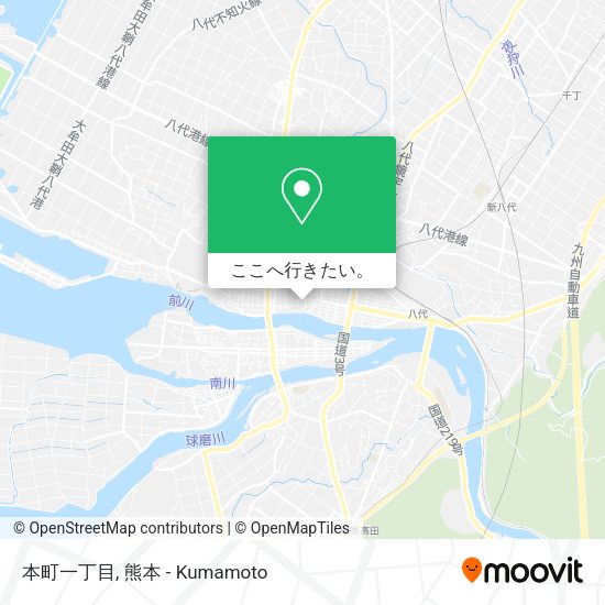 本町一丁目地図