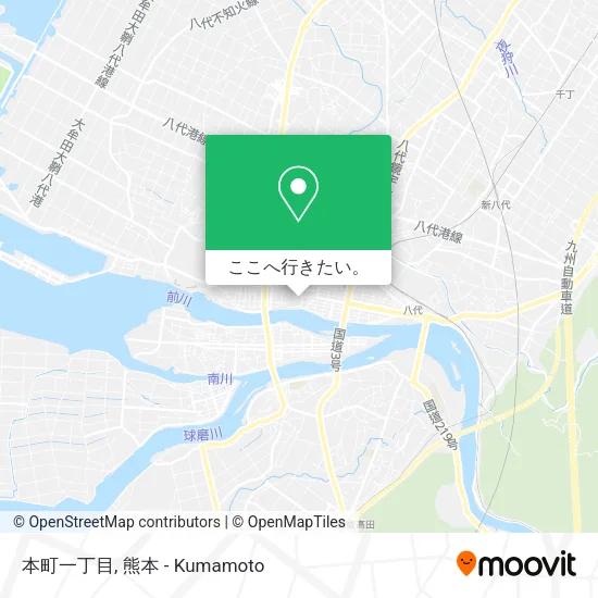 本町一丁目地図