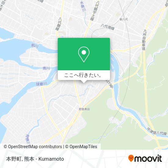 本野町地図