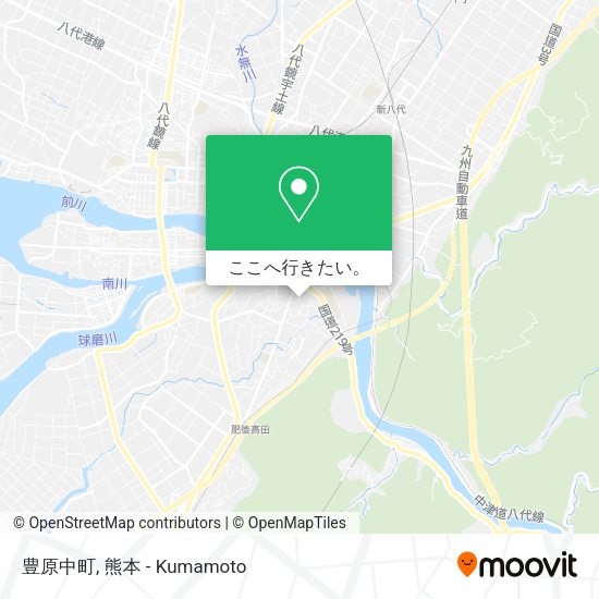 豊原中町地図