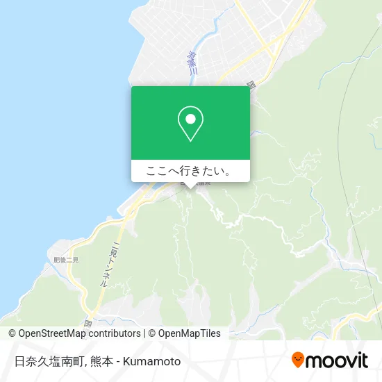 日奈久塩南町地図