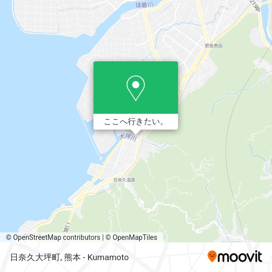 日奈久大坪町地図