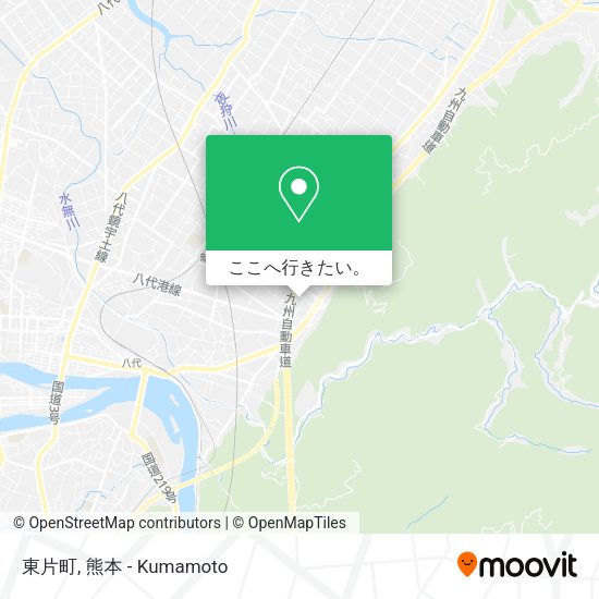 東片町地図