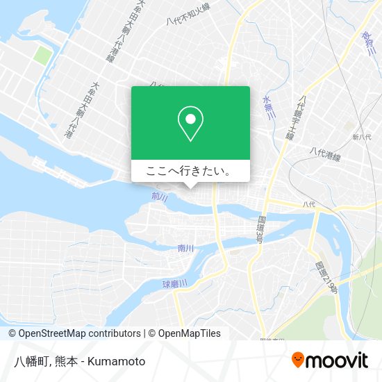 八幡町地図
