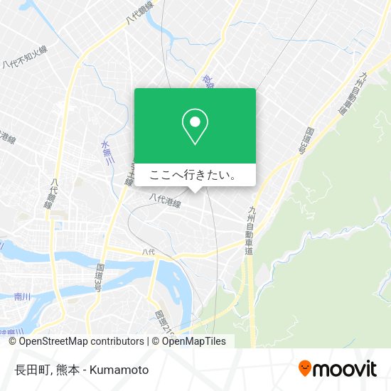 長田町地図