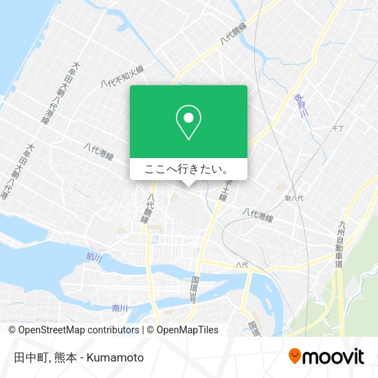 田中町地図