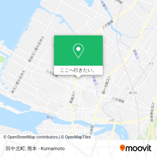 田中北町地図