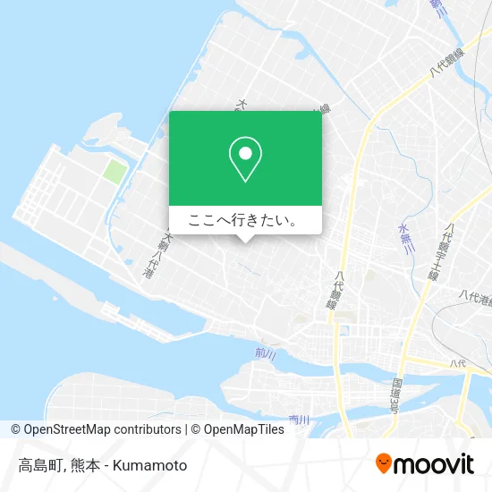 高島町地図
