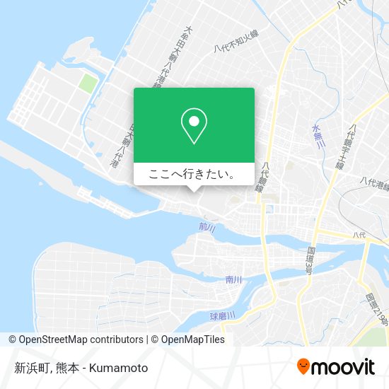 新浜町地図